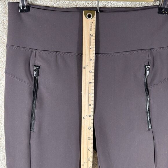 Athleta Stellar Leggings Small‎ Tall High Rise Zip Pockets Anthracite Grey - Picture 6 of 11